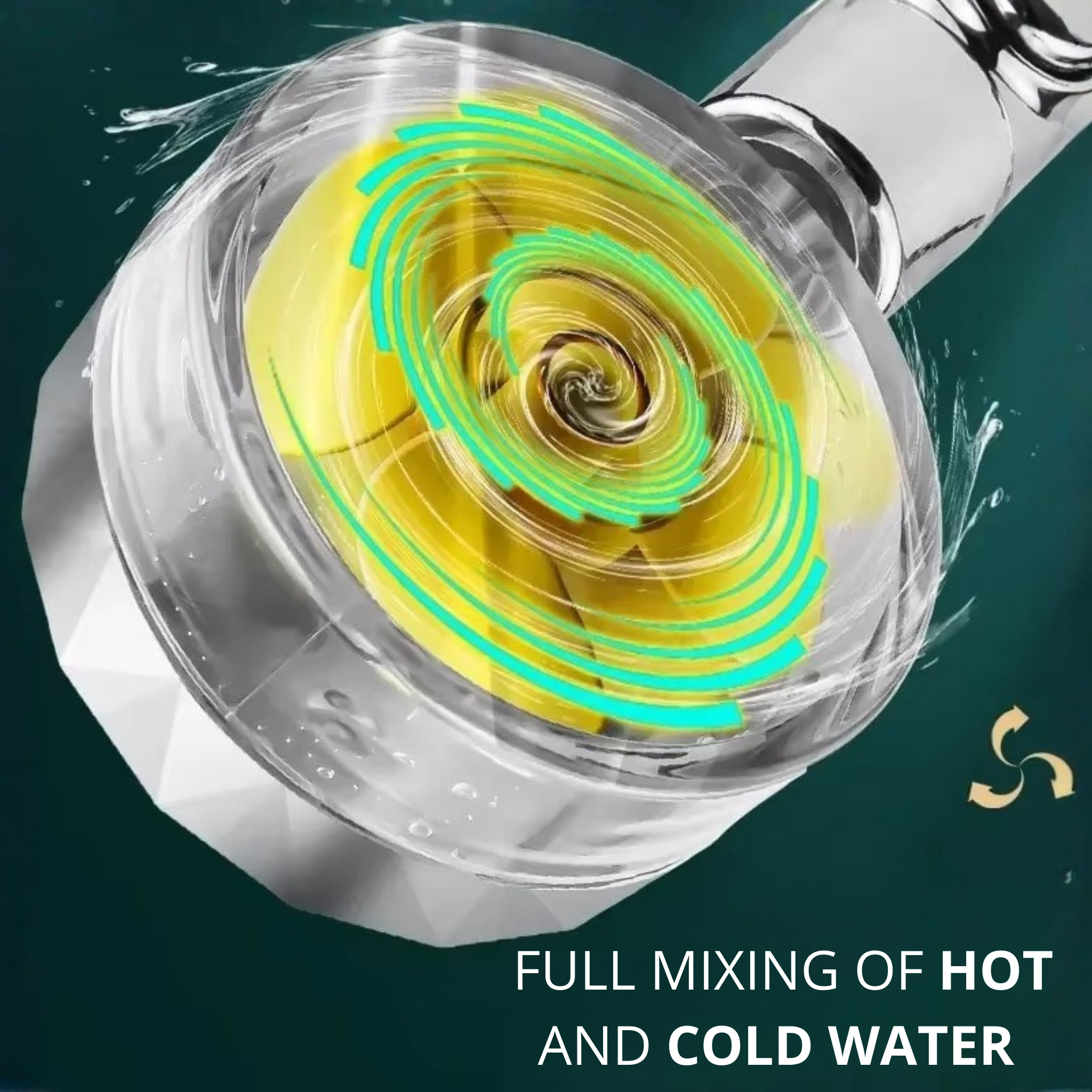 Cabezal de Ducha Presurizada